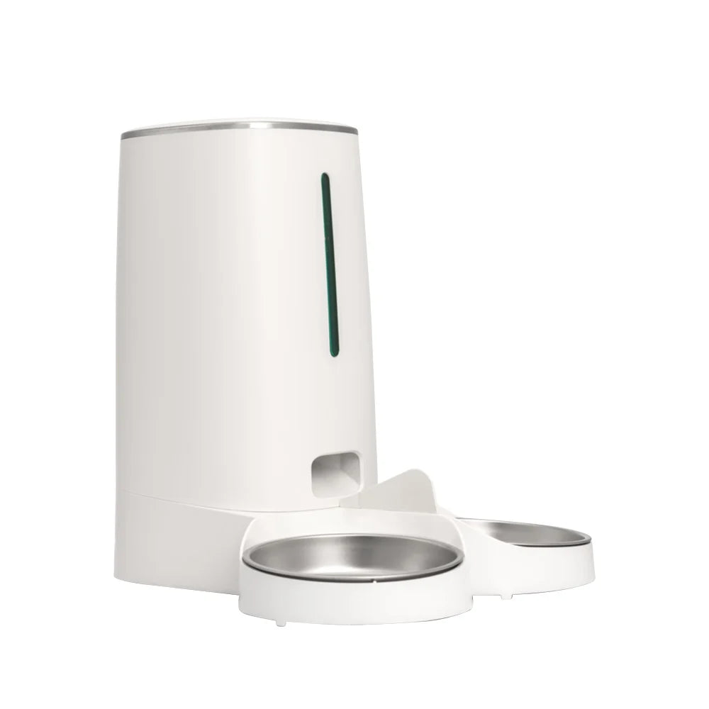 WiFi Automatic Cat Feeder – 4L Double Bowl with App Control