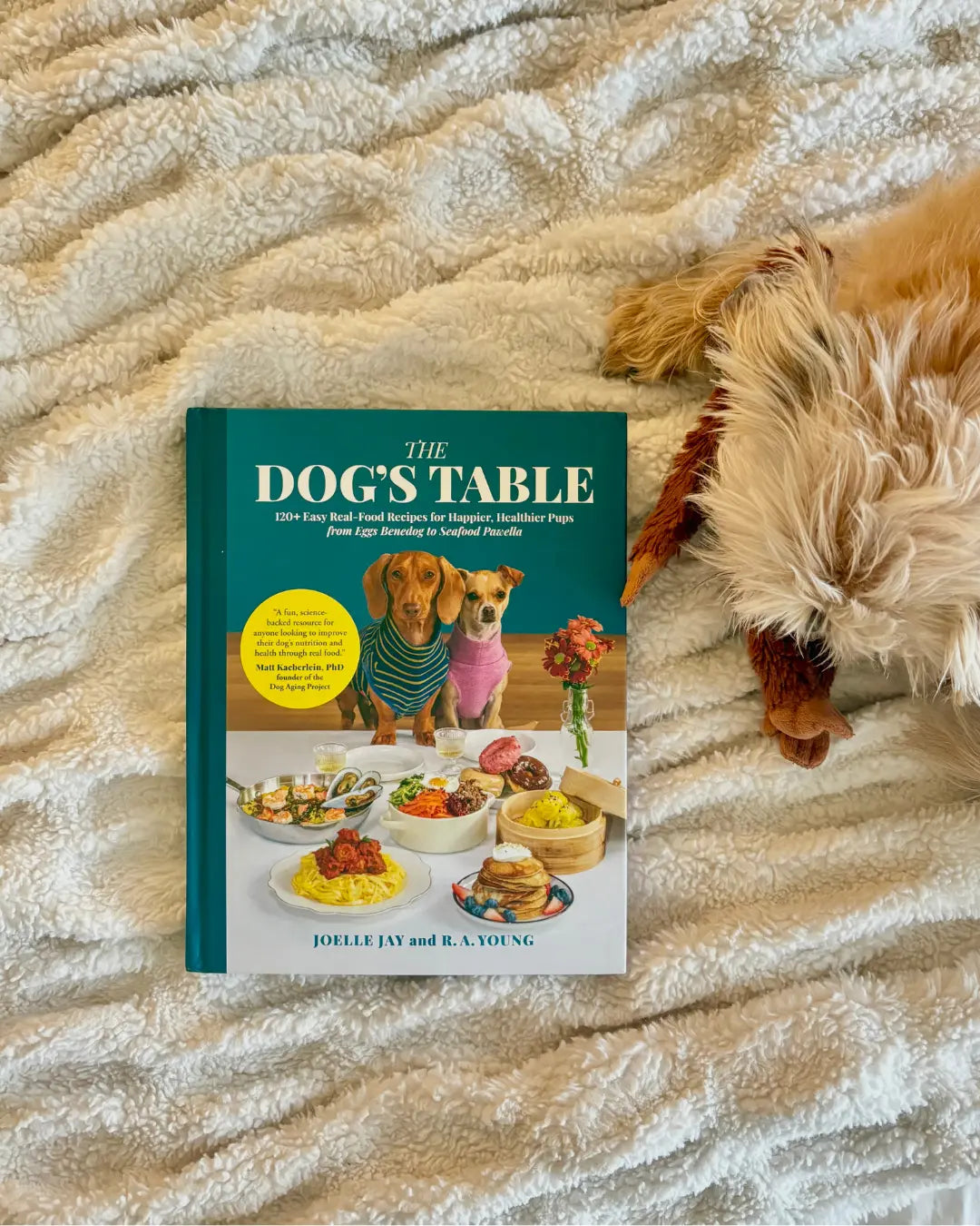 The Dog'S Table: 120+ Easy Real-Food Recipes for Happier, Healthier Pups―From Eggs Benedog to Seafood Pawella
